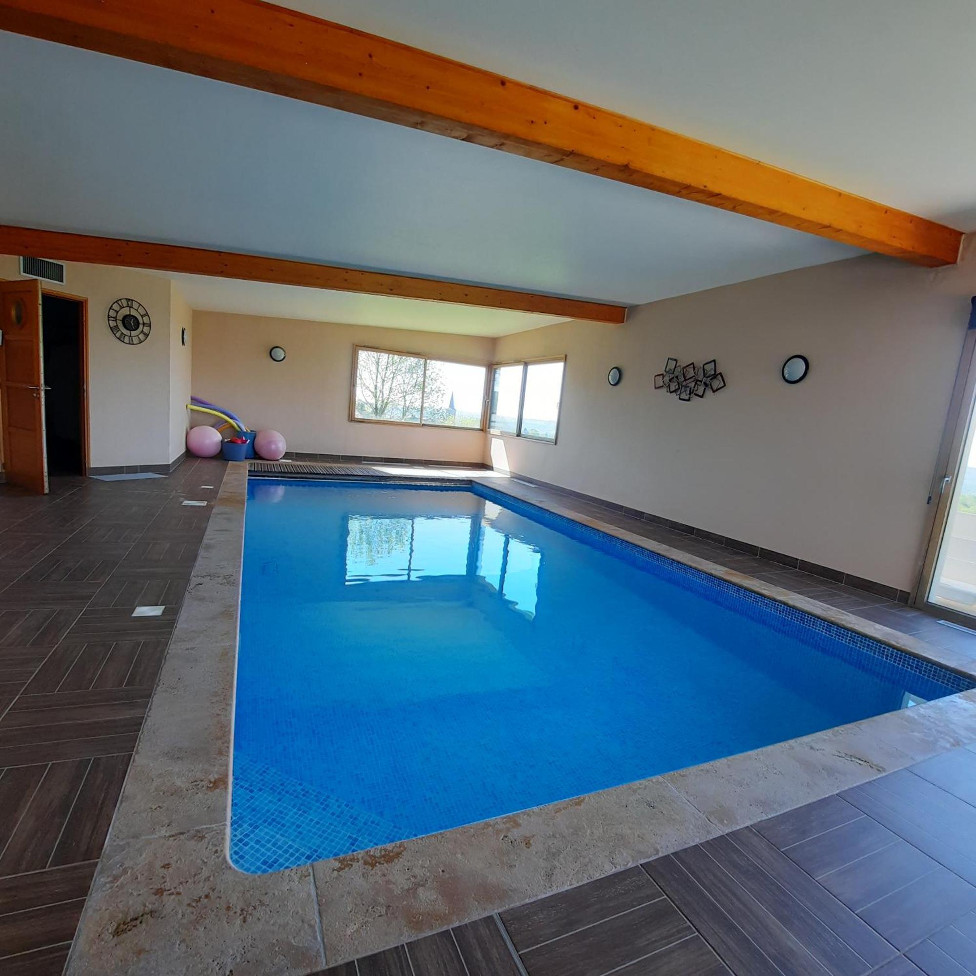 Magnifique Villa Avec Piscine Interieure Saint-Pois Εξωτερικό φωτογραφία