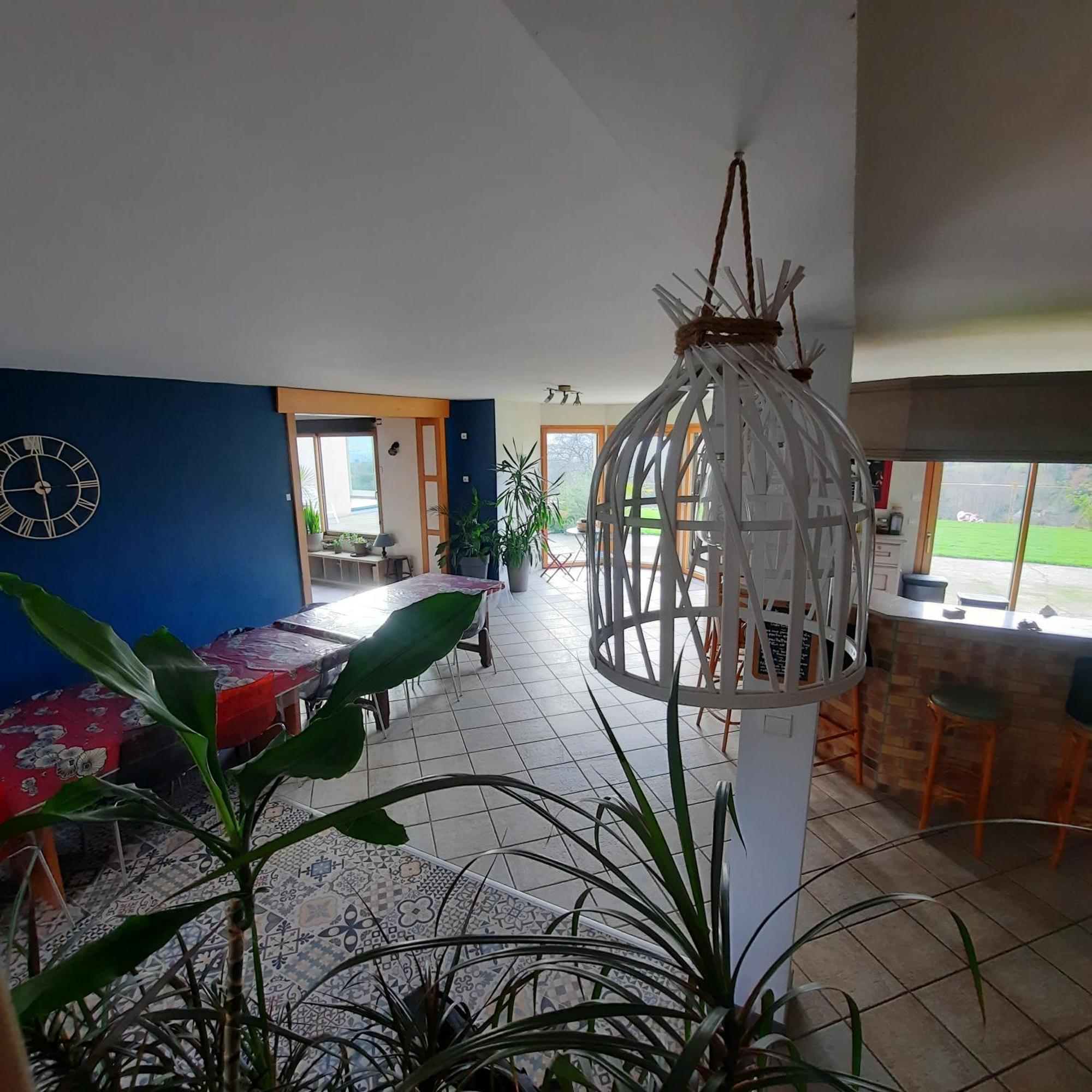 Magnifique Villa Avec Piscine Interieure Saint-Pois Εξωτερικό φωτογραφία