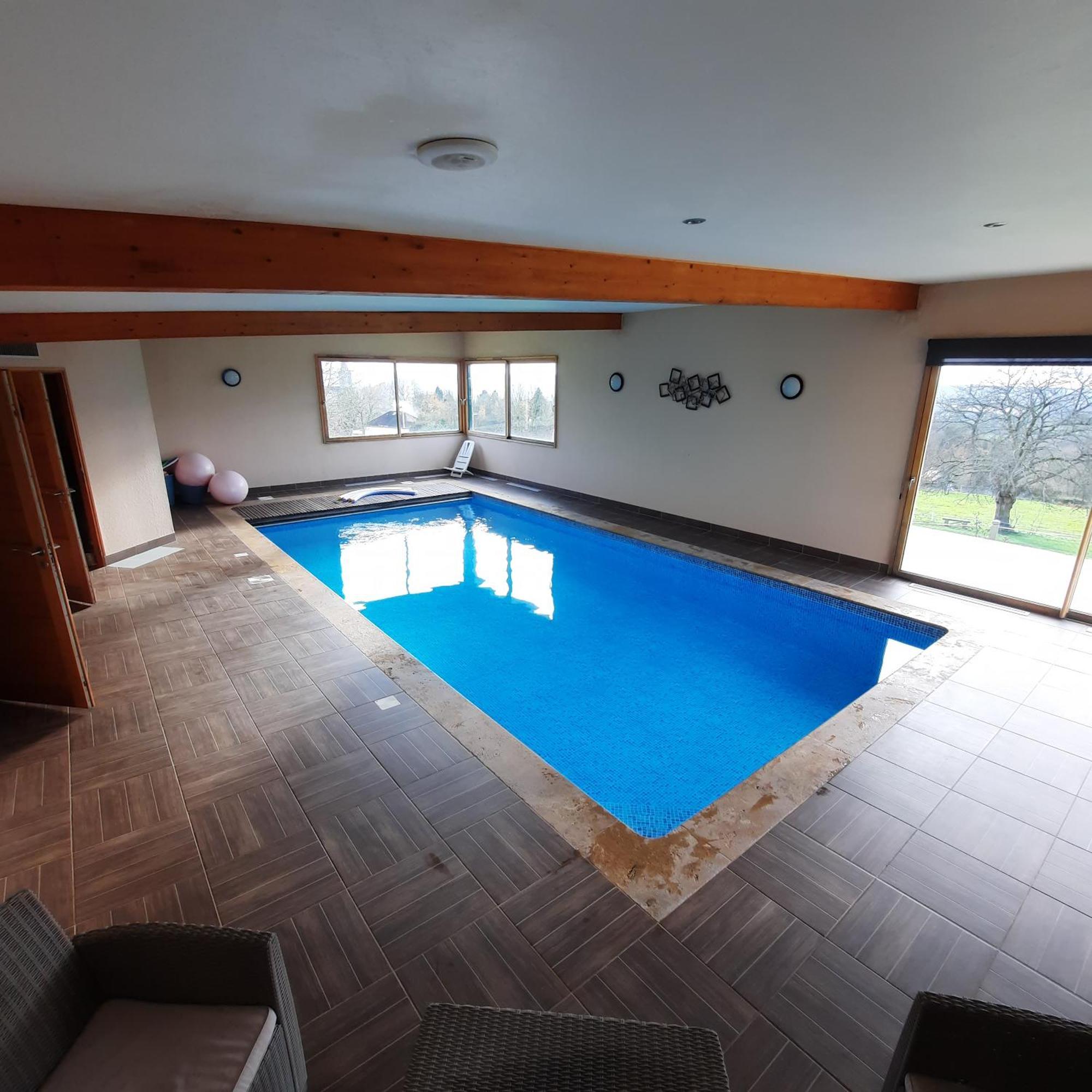 Magnifique Villa Avec Piscine Interieure Saint-Pois Εξωτερικό φωτογραφία
